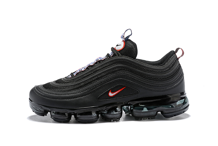 Nike Air Vapormax 97 Black Blue Red Shoes - Click Image to Close